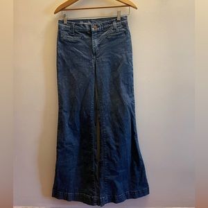 ModCloth x Wrangler bell bottom jeans